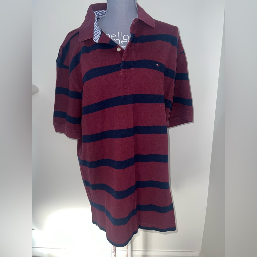 Men's Striped Polo Shirt